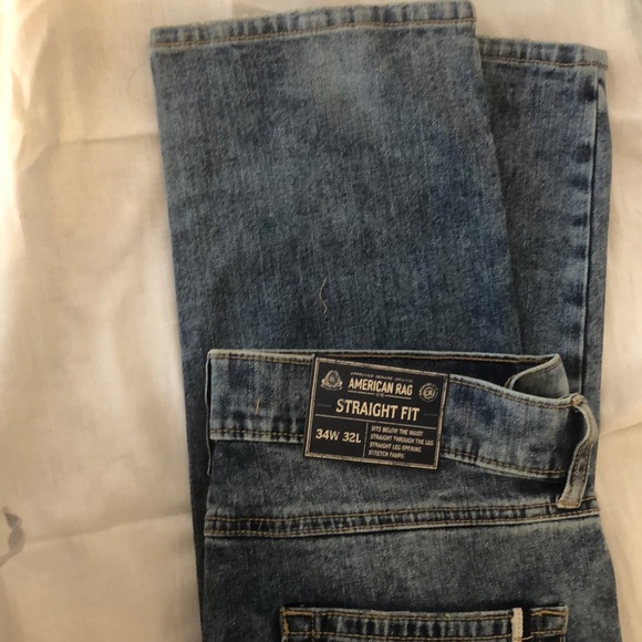 Men's American Rag straight fit ripped jeans - Picture 7 of 7